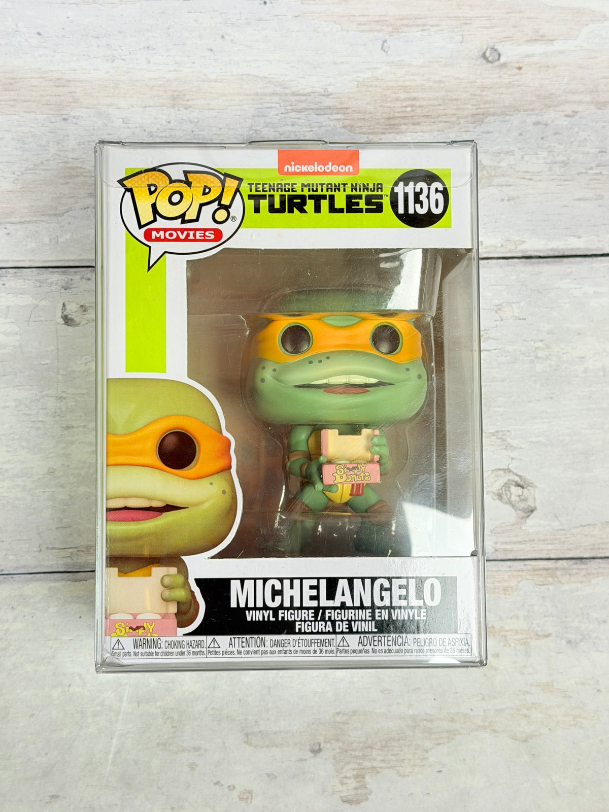 Funko Pop! Michelangelo #1136 TMNT Teenage Mutant Ninja Turtles II Secret of the Ooze