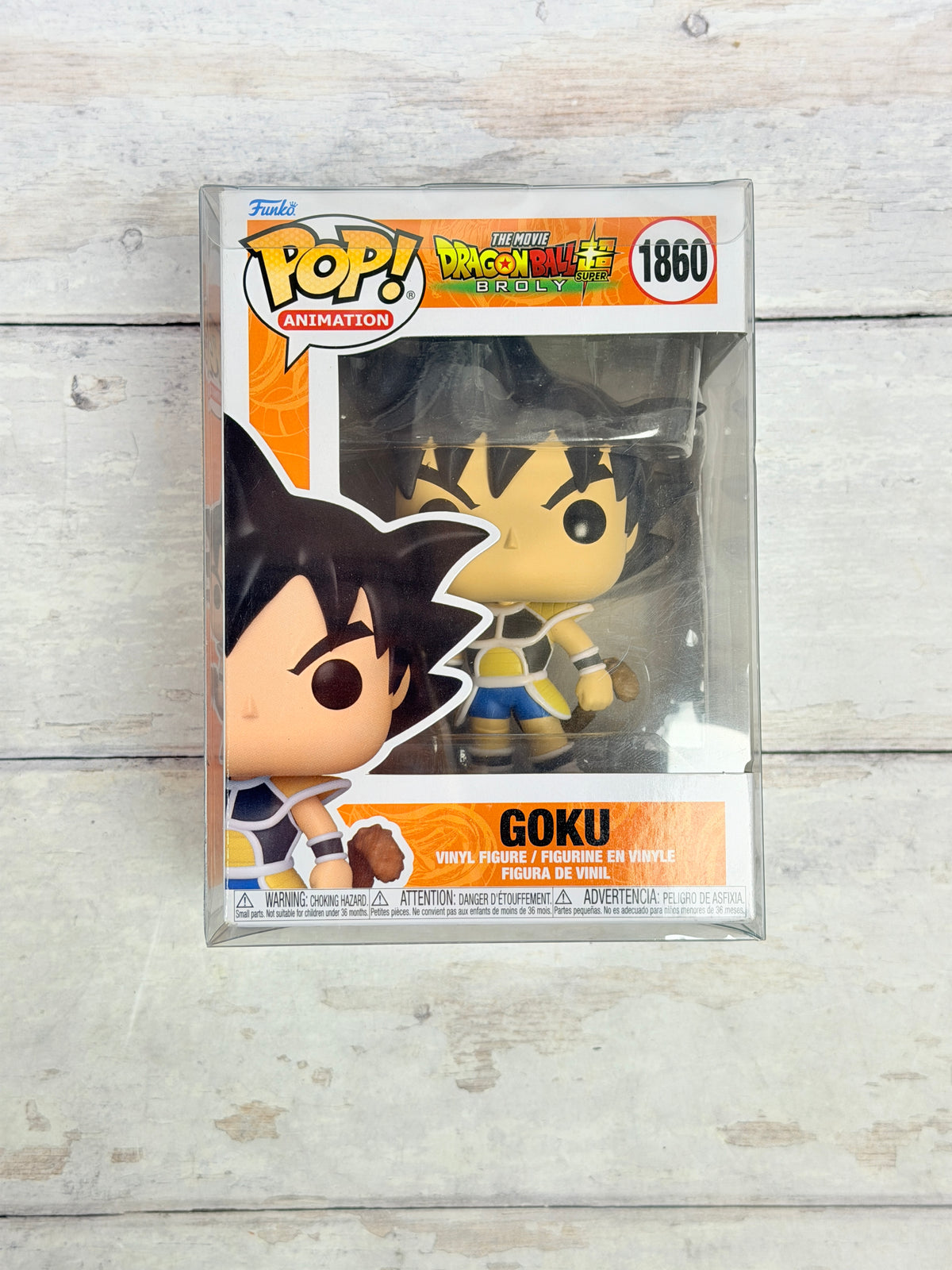 Funko Pop! Goku #1860 Dragon Ball Super Broly Kid Goku Saiyan Armor