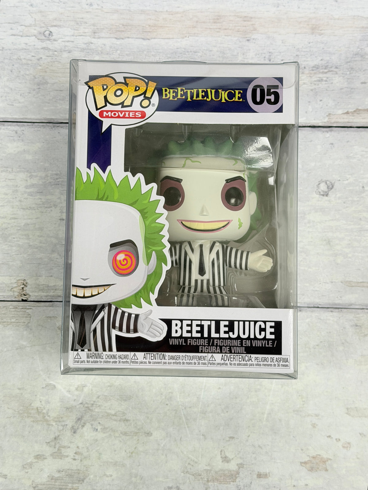 Funko POP! Movies Beetlejuice #05 Vaulted Vinyl Figure with Protector – Classic Horror