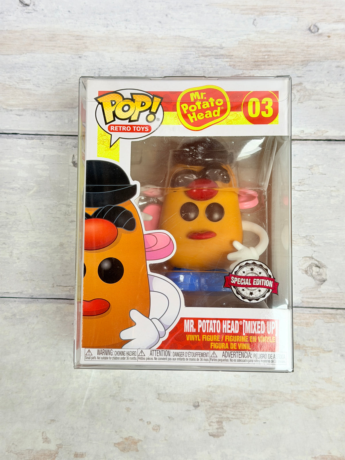 Funko POP! Retro Toys Mr. Potato Head Mixed Up #03 Special Edition Exclusive with Protector