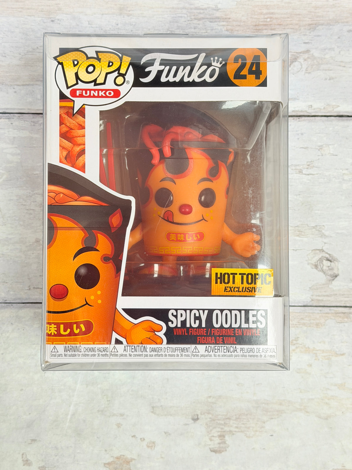 Funko Pop! Spicy Oodles #24 Fantastik Plastik Hot Topic Exclusive Ramen