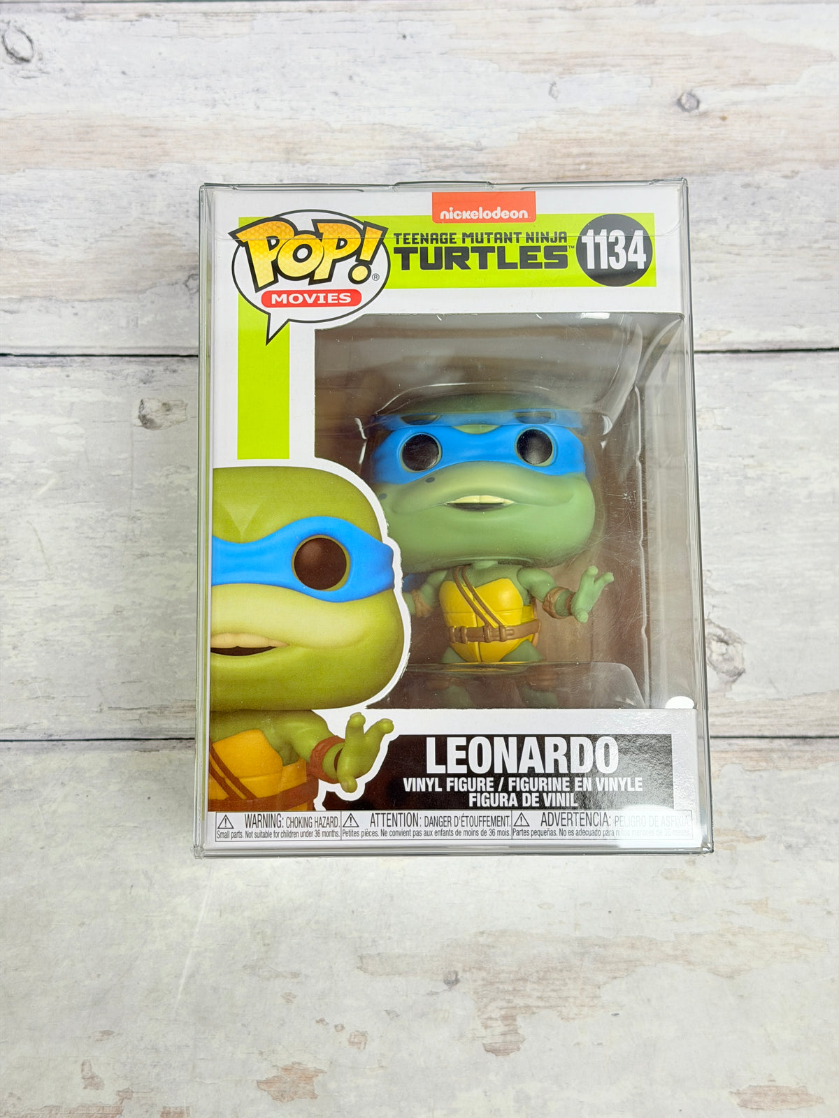 Funko POP! Movies TMNT Leonardo #1134 – Teenage Mutant Ninja Turtles Vaulted Vinyl Figure