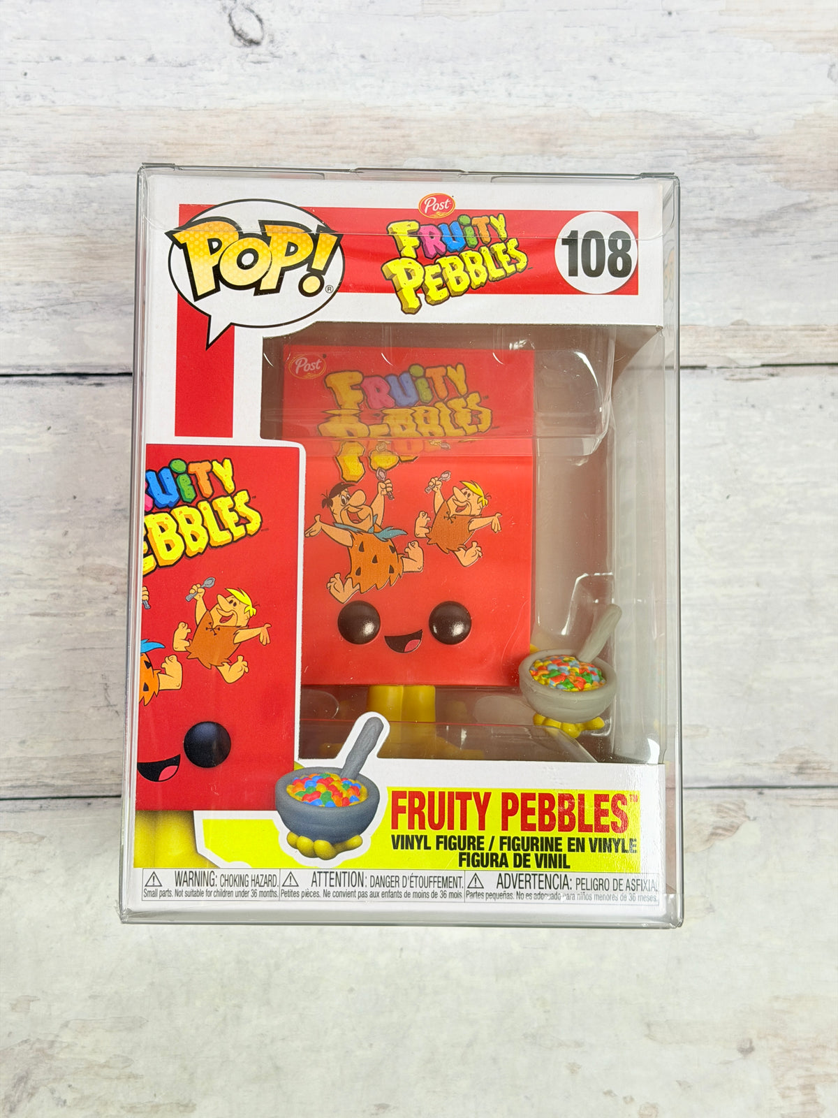 Funko Pop! Ad Icons Fruity Pebbles Cereal Box #108 Post Cereal