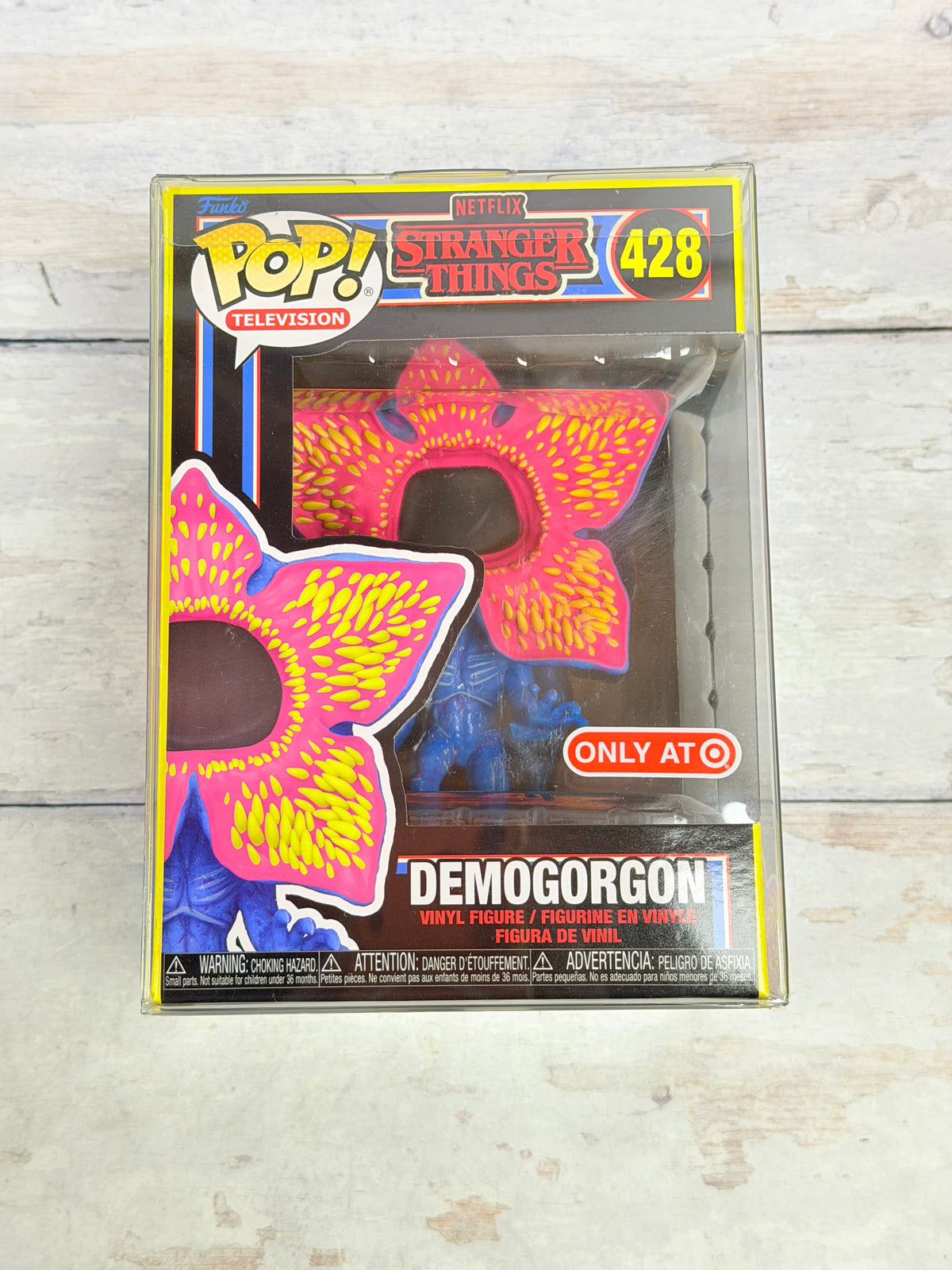 Funko Pop! Stranger Things Demogorgon #428 Blacklight Target Exclusive