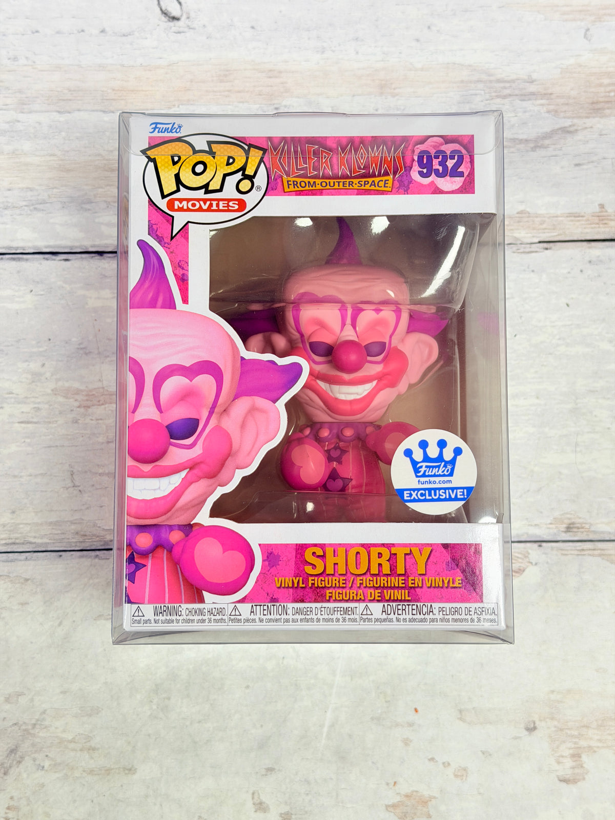 Funko Pop! Shorty #932 Killer Klowns From Outer Space Valentine Funko Exclusive