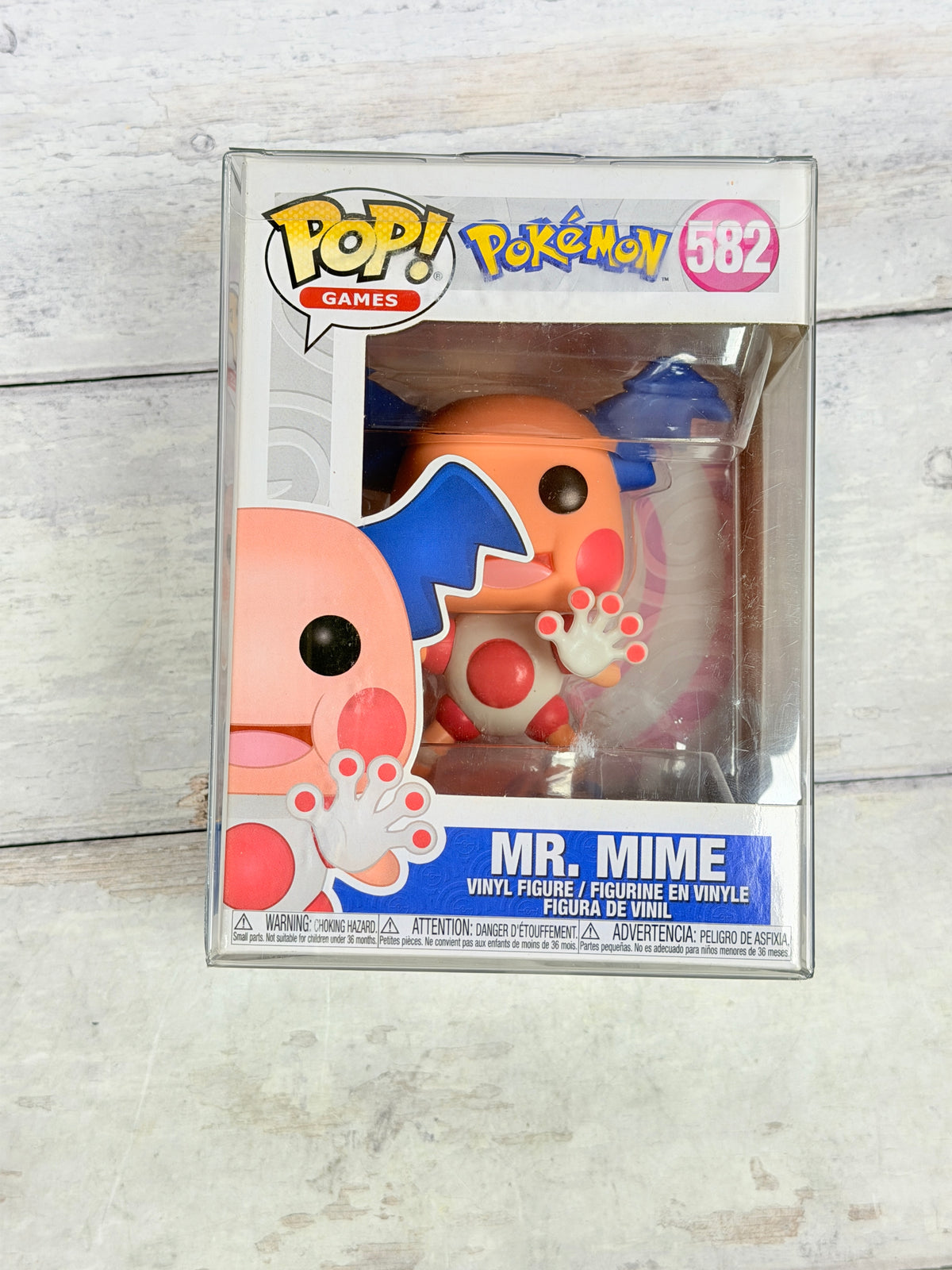 Funko POP! Pokémon Mr. Mime #582 Games Vinyl Figure Generation 1