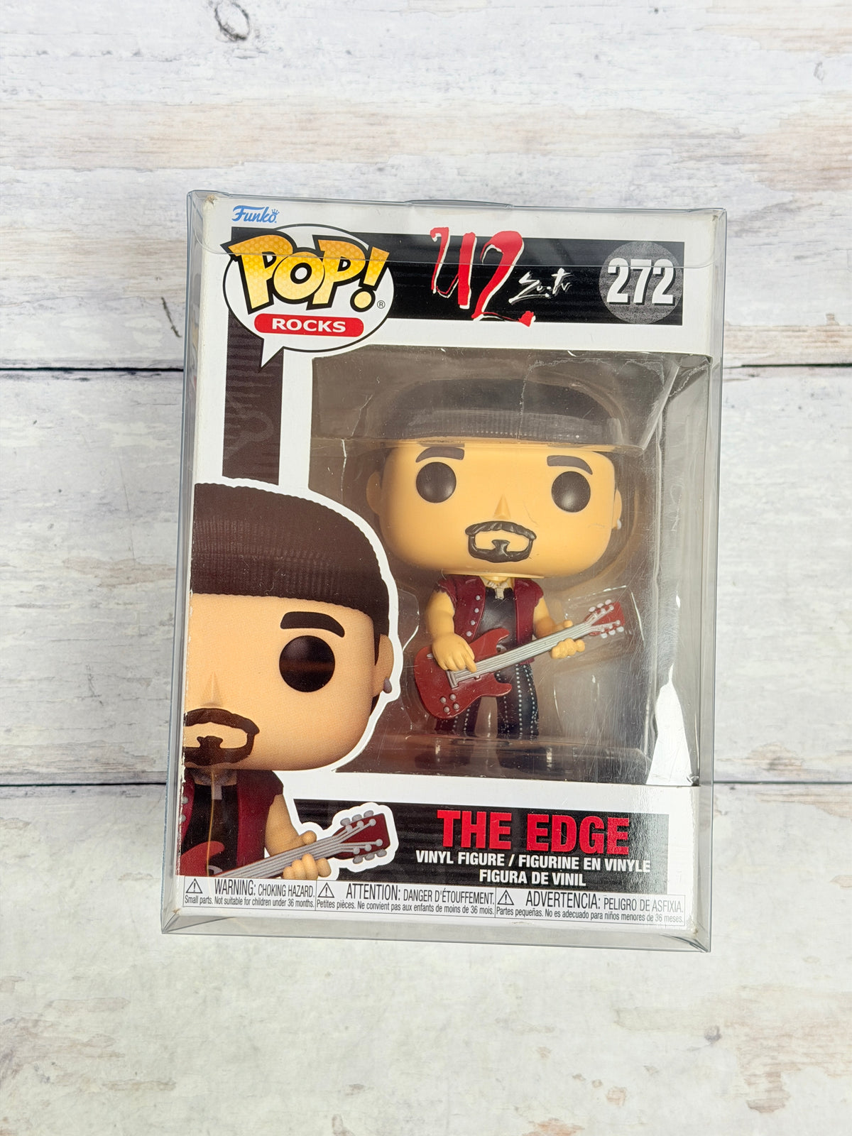 Funko POP! Rocks U2 The Edge #272 Zoo TV Vaulted Vinyl Figure