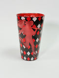 Six Flags Harley Quinn Tall Glass Tumbler / Cup