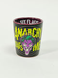 Six Flags The Joker Ceramic Shot Glass Anarchy Suits Me
