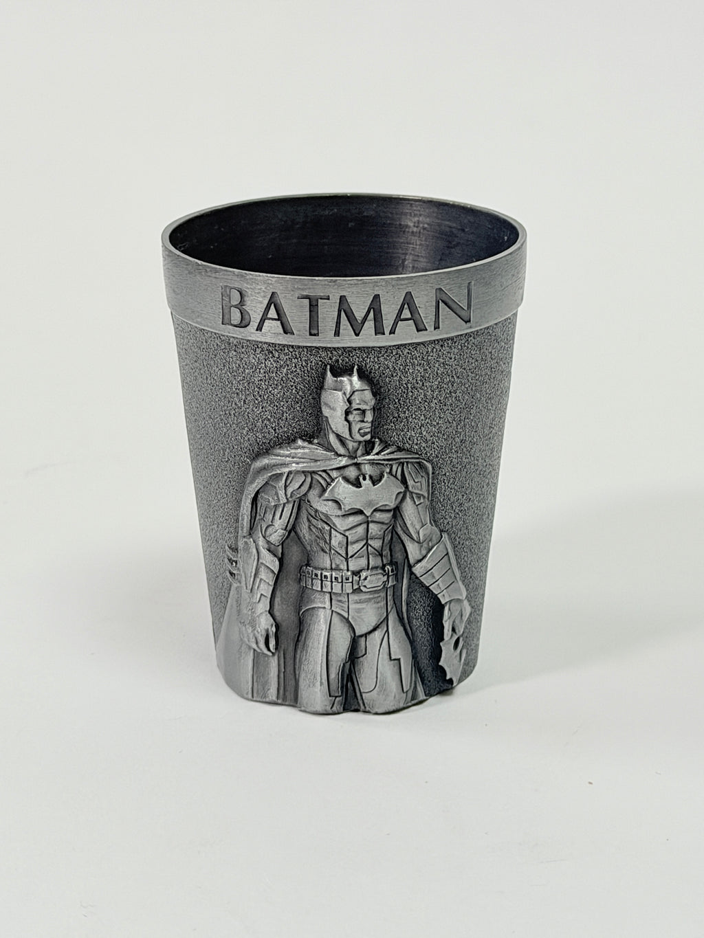Six Flags Batman The Dark Knight Pewter Shot Glass