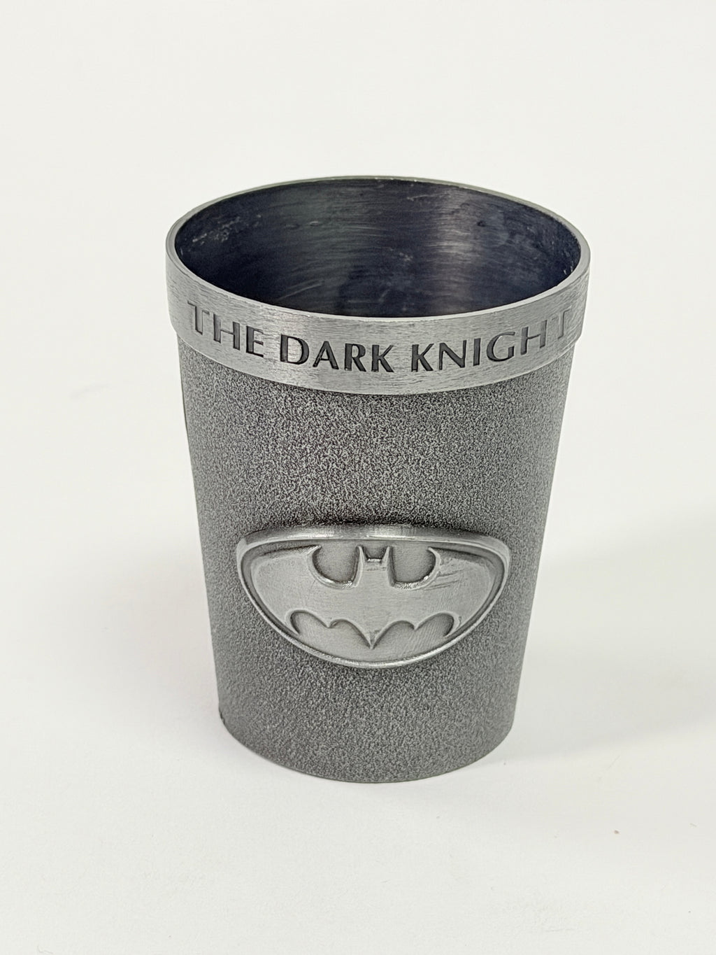 Six Flags Batman The Dark Knight Pewter Shot Glass