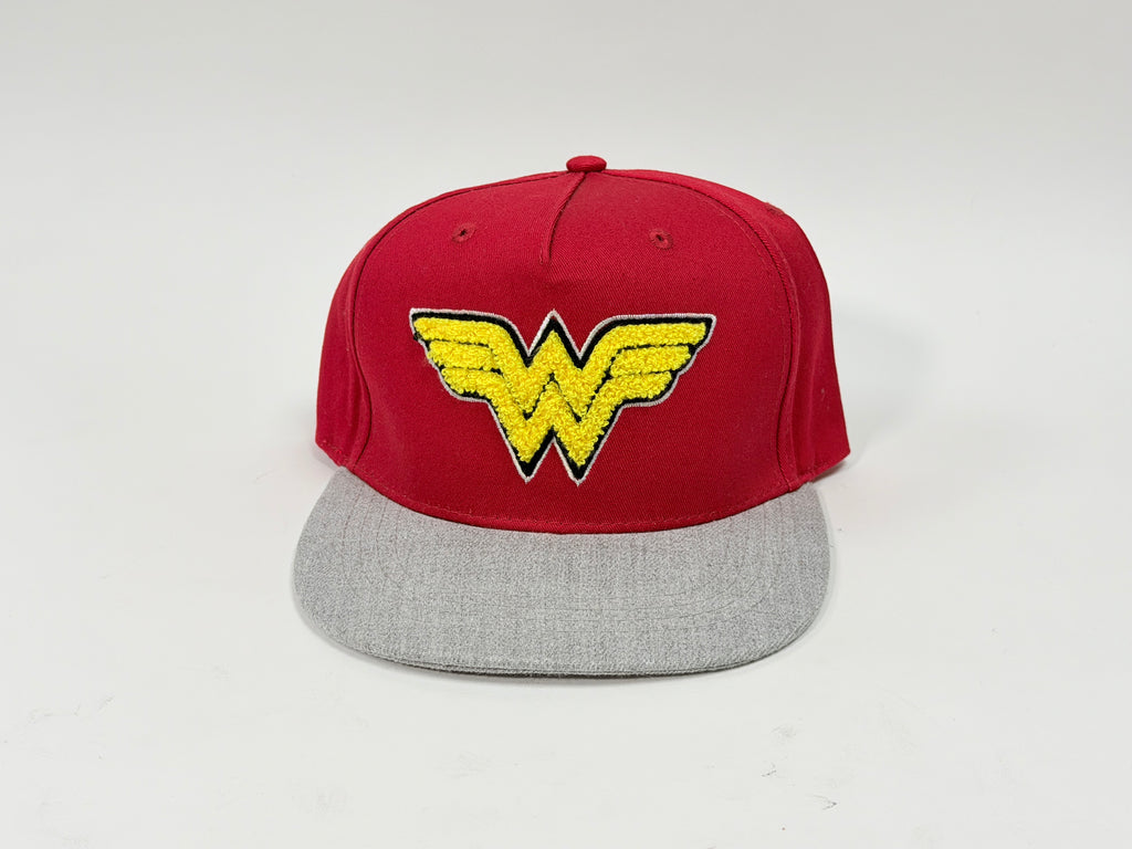 Six Flags Wonder Woman Embroidered Snap-Back Hat