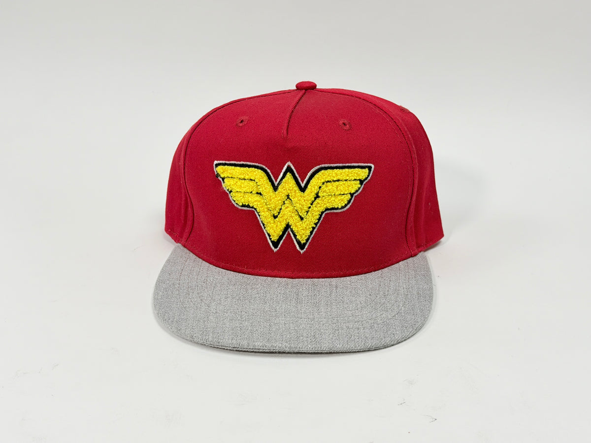 Six Flags Wonder Woman Embroidered Snap-Back Hat