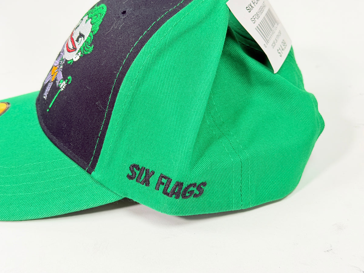 Six Flags The Joker Youth Velcro-Back Hat
