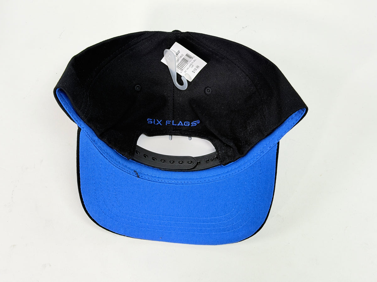 Six Flags DC Comics Villains Black Snap-Back Hat