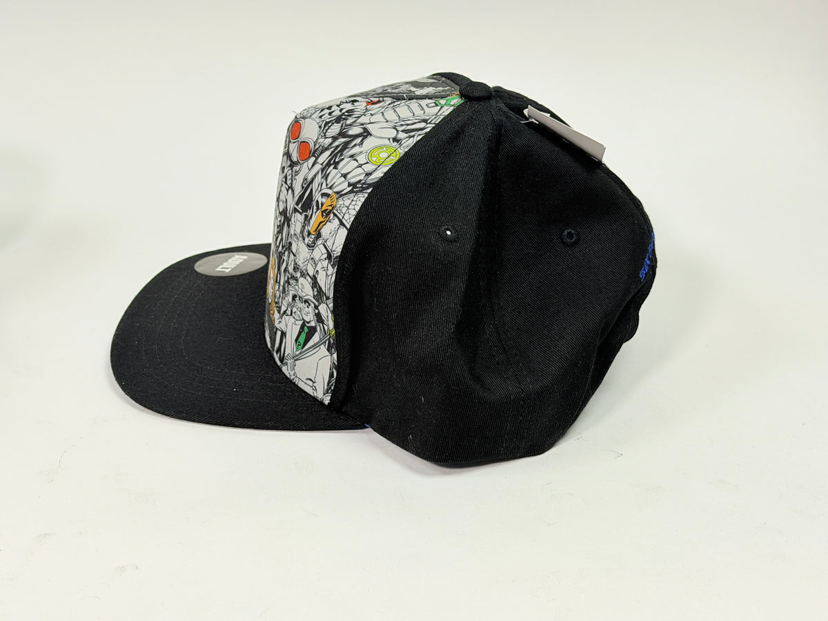 Six Flags DC Comics Villains Black Snap-Back Hat
