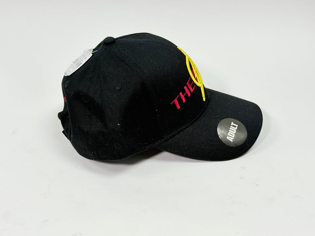 Six Flags Black The Flash Velcro-Back Hat