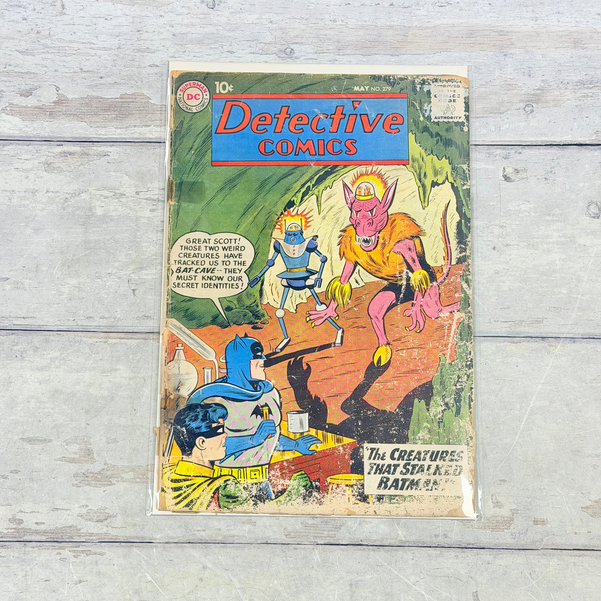 Detective Comics #279, full front cover