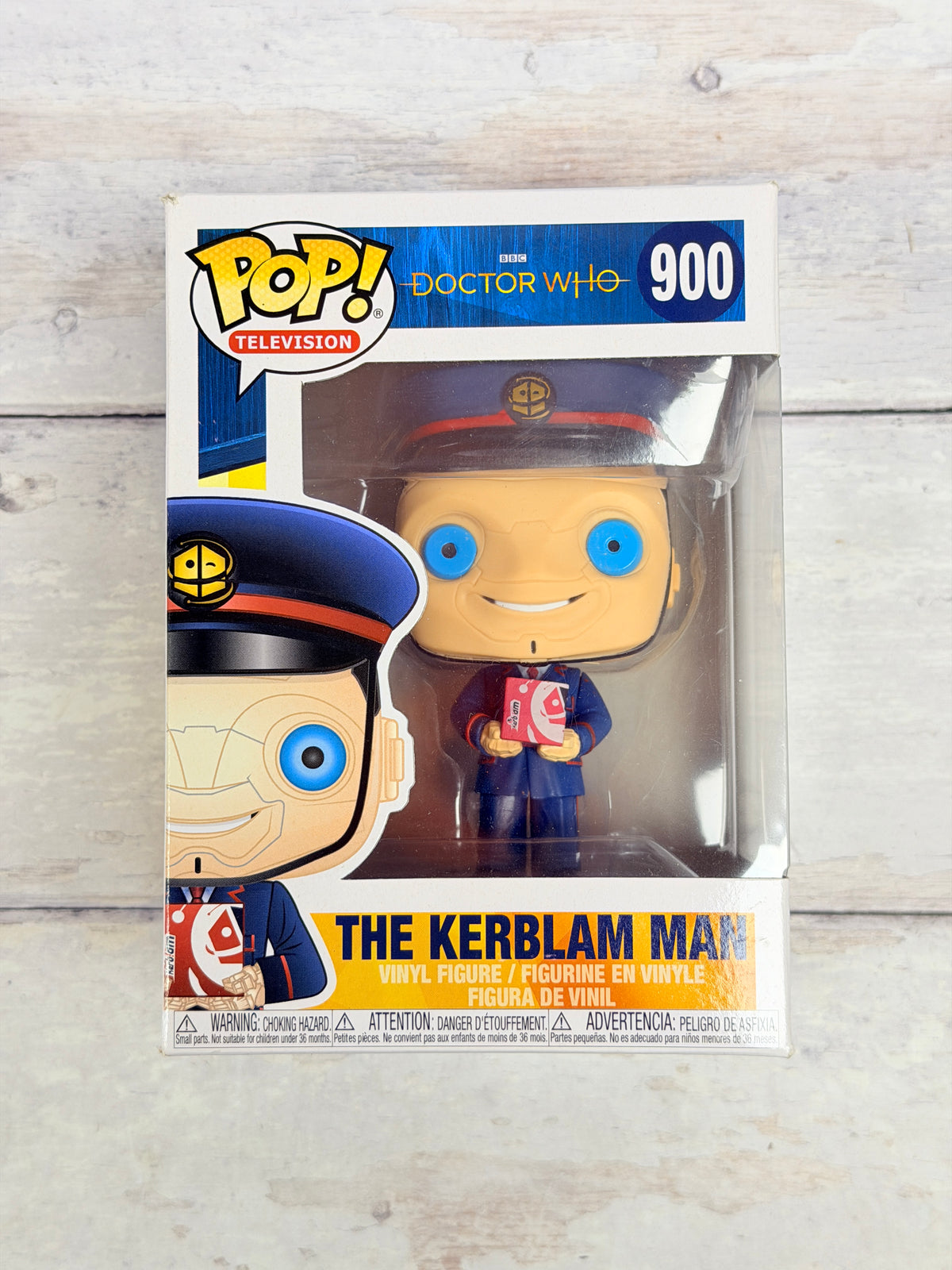 Funko Pop! Doctor Who The Kerblam Man #900 Vinyl Figure