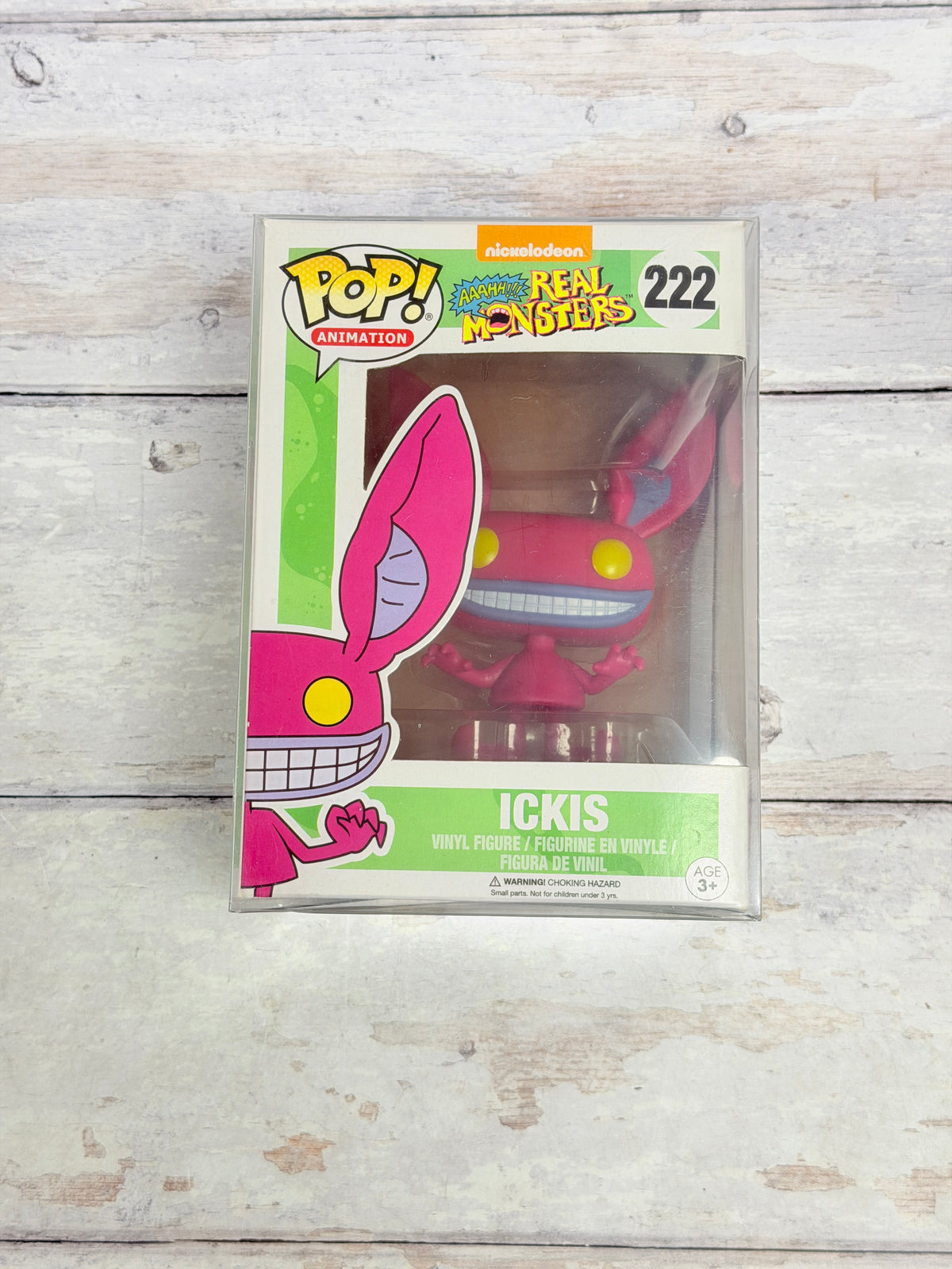 Funko Pop! Ickis #222 Aaahh!!! Real Monsters Nickelodeon Figure