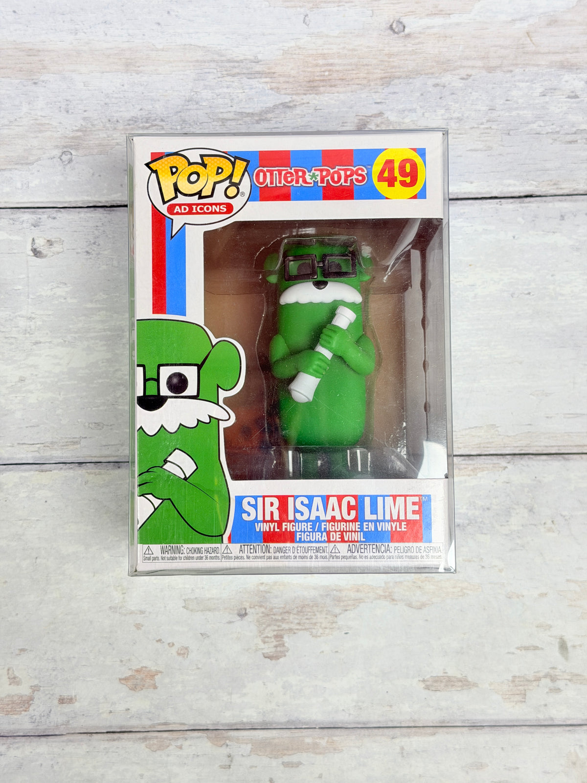 Funko Pop! Otter Pops Sir Isaac Lime #49 Ad Icons Vinyl Figure