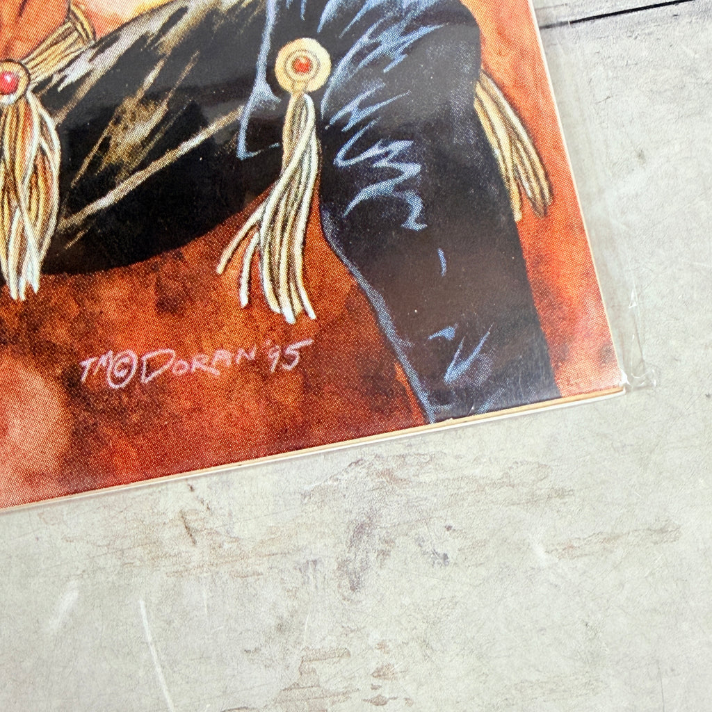 A Distant Soil #17 (1996) Colleen Doran cover: lower-right front corner detail of the actual pre-owned copy.