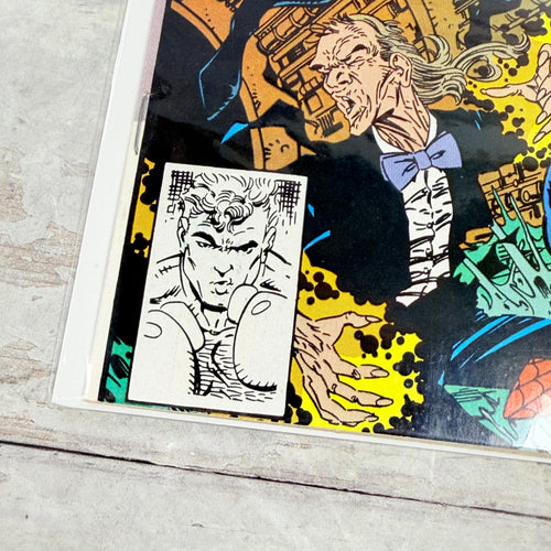 Amazing Spider-Man #333 (1990) Marvel Direct Edition — lower-left detail