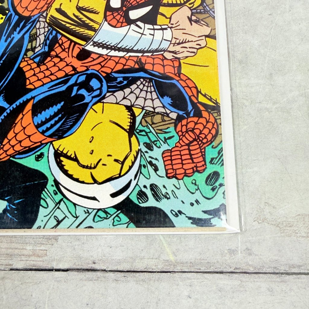 Amazing Spider-Man #333 (1990) Marvel Direct Edition — lower-right detail