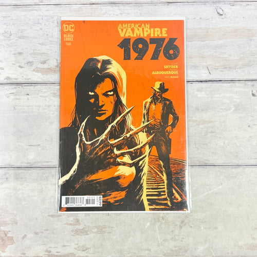 American Vampire 1976 #3 (2020) DC Comics, full front cover