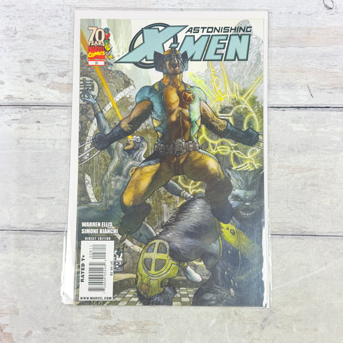 Astonishing X-Men #28 (2009): full front cover of the actual pre-owned copy.