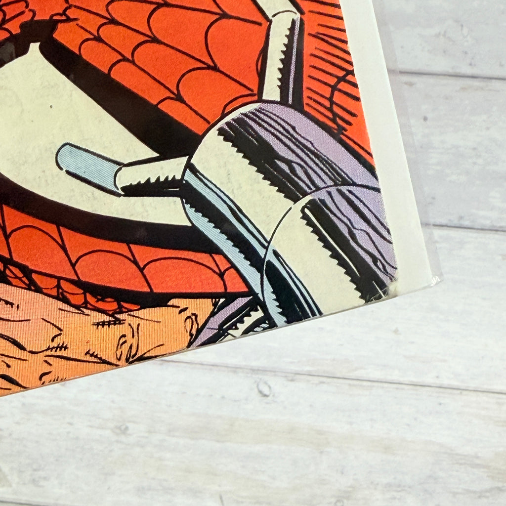The Amazing Spider-Man #339 (1990), actual copy cover condition detail 1