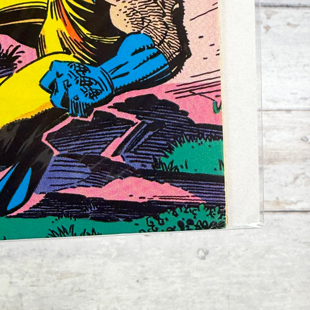 Classic X-Men #16 (1987), actual copy cover condition detail 1