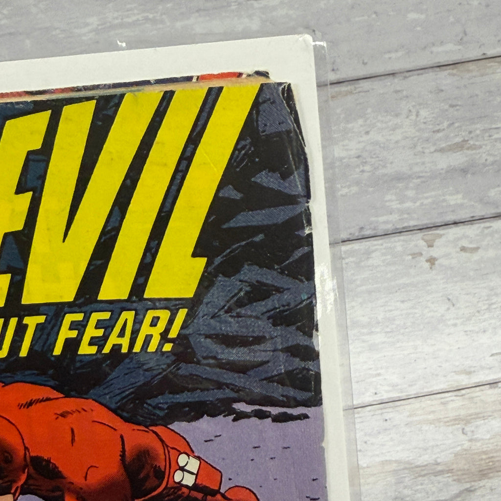 Daredevil #291 (1991), Direct Edition, actual copy cover detail 4