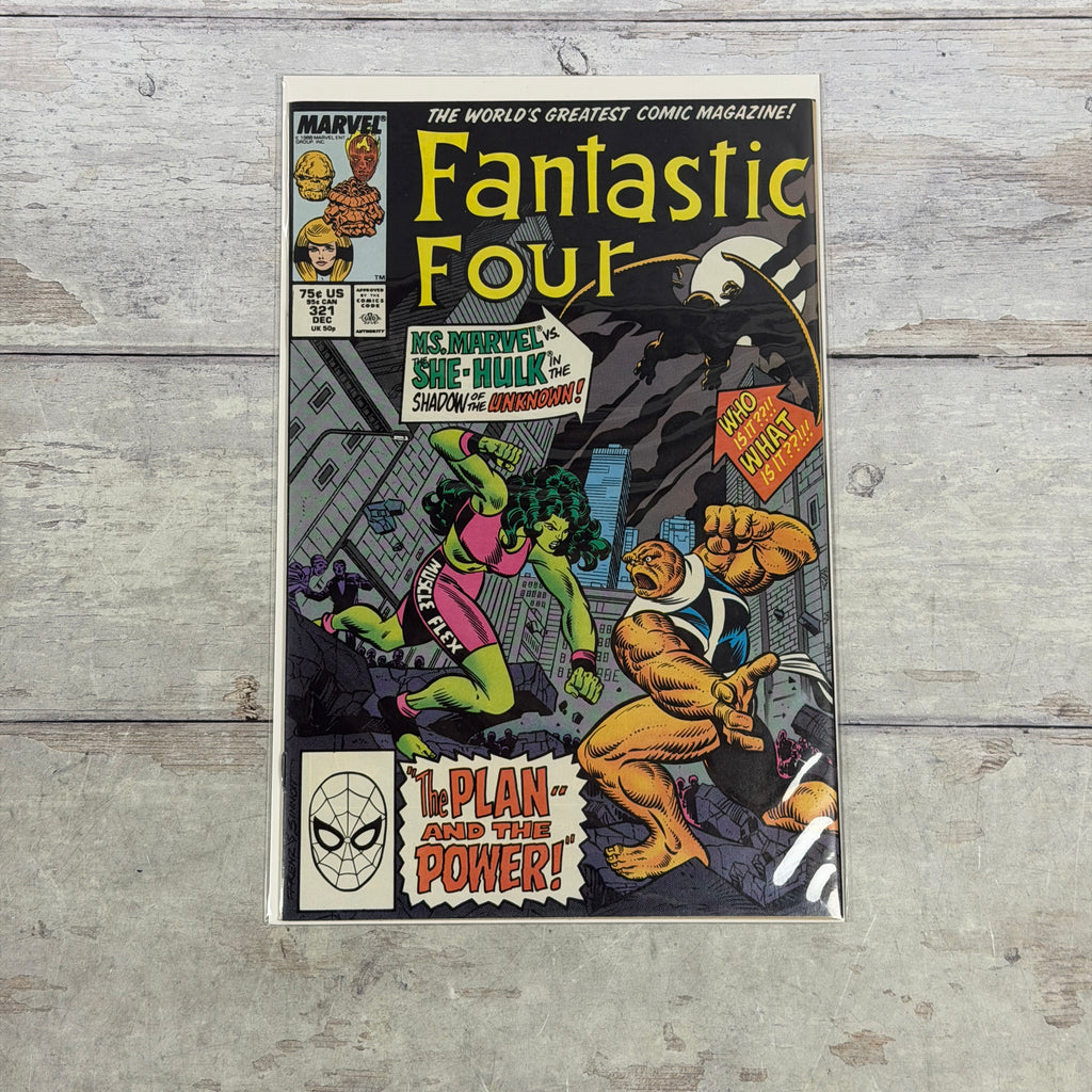 Fantastic Four #321 (1988), actual copy front cover