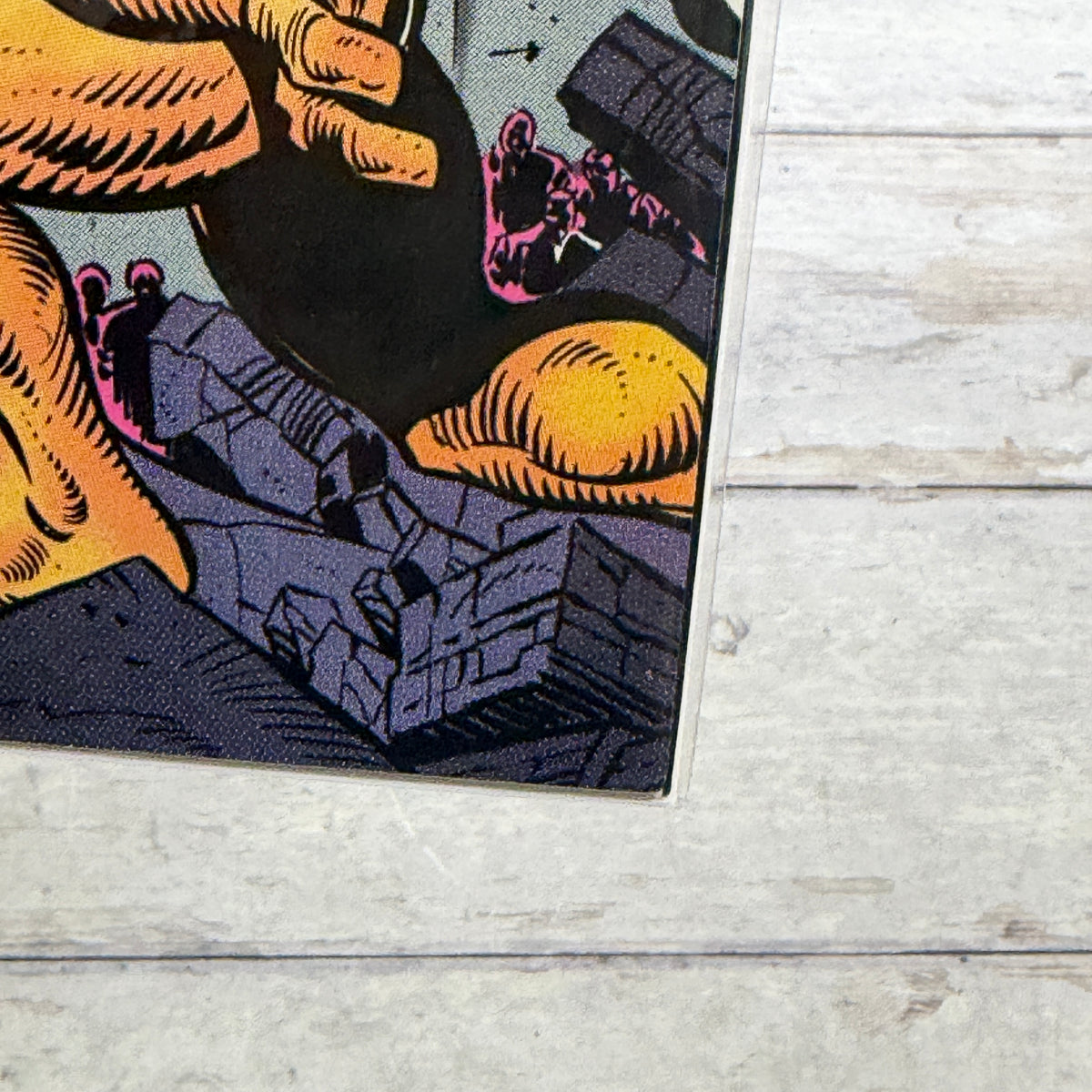 Fantastic Four #321 (1988), actual copy cover condition detail 1