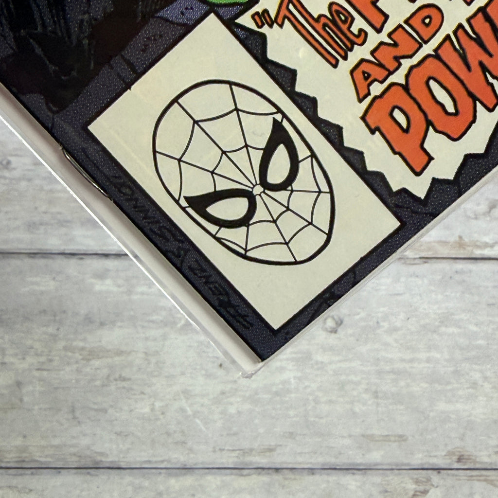 Fantastic Four #321 (1988), actual copy cover condition detail 2