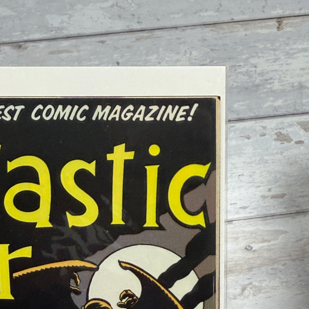 Fantastic Four #321 (1988), actual copy cover condition detail 4