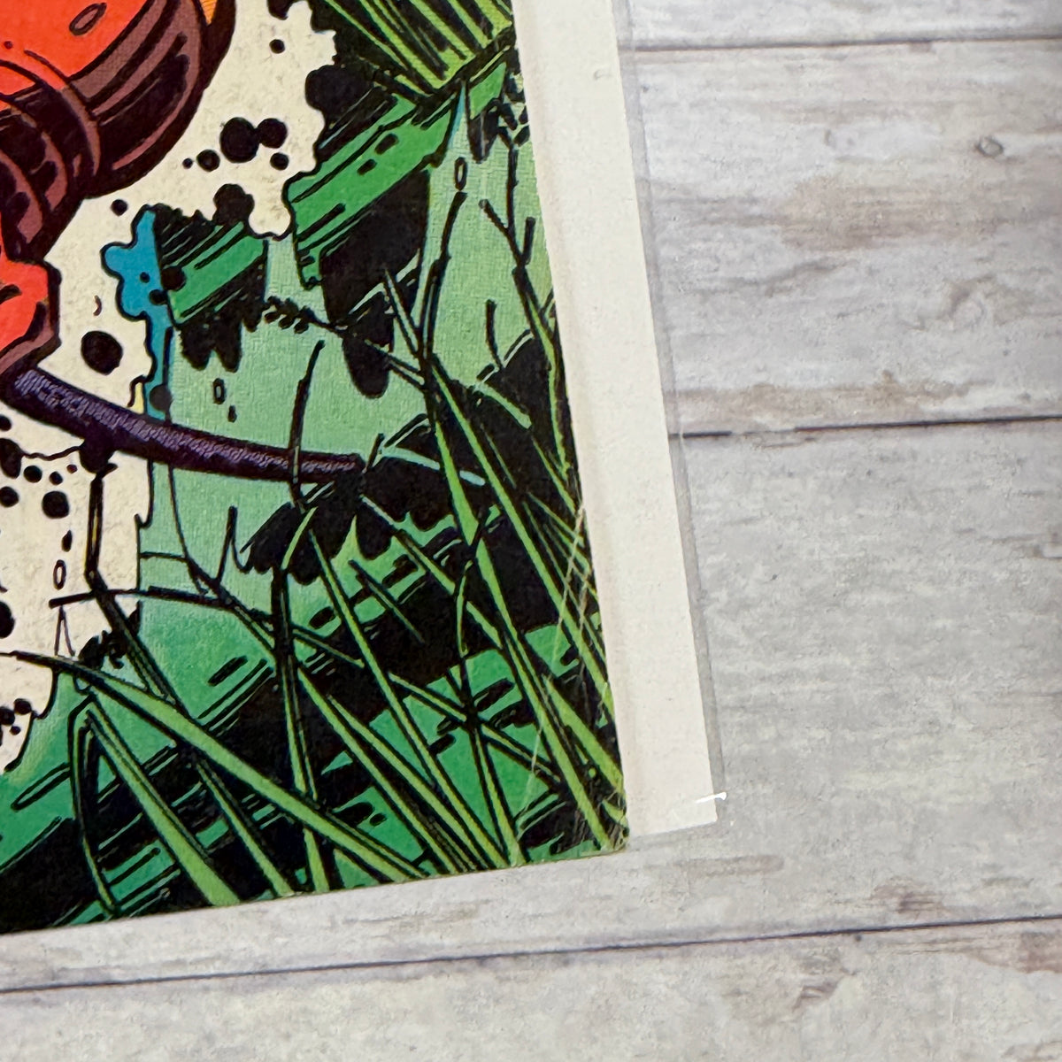 Iron Man #111 (1978), actual copy cover condition detail 1