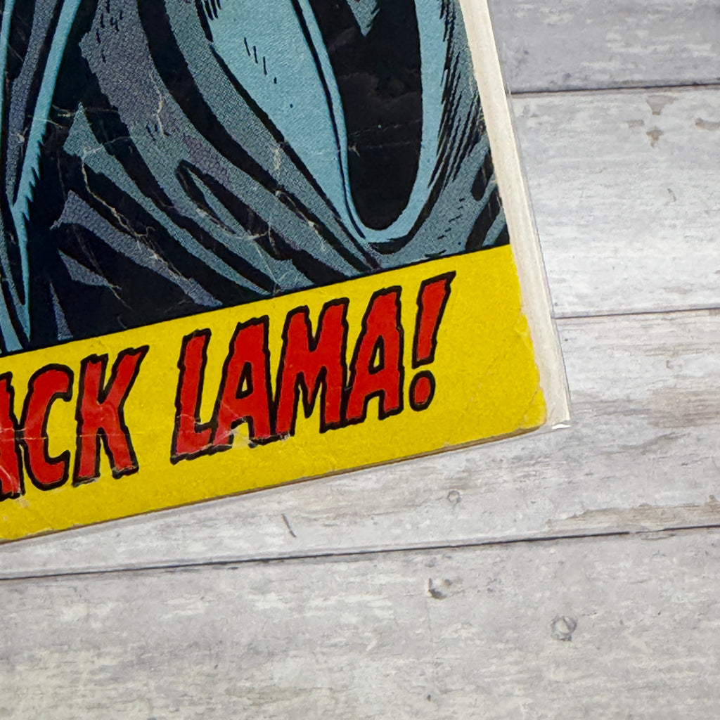 Iron Man #53 (1972), actual copy cover edge and corner detail 851