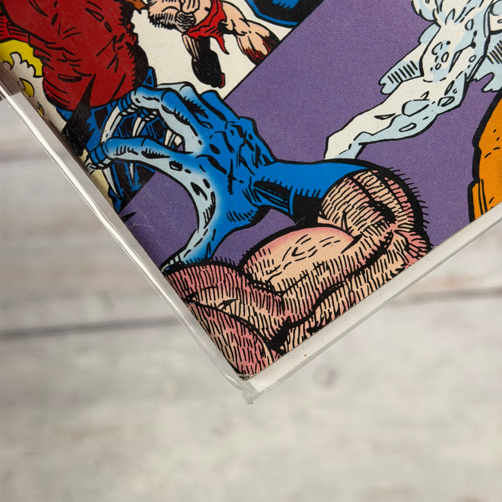 The Infinity War #4 (1992), actual copy cover condition detail 4