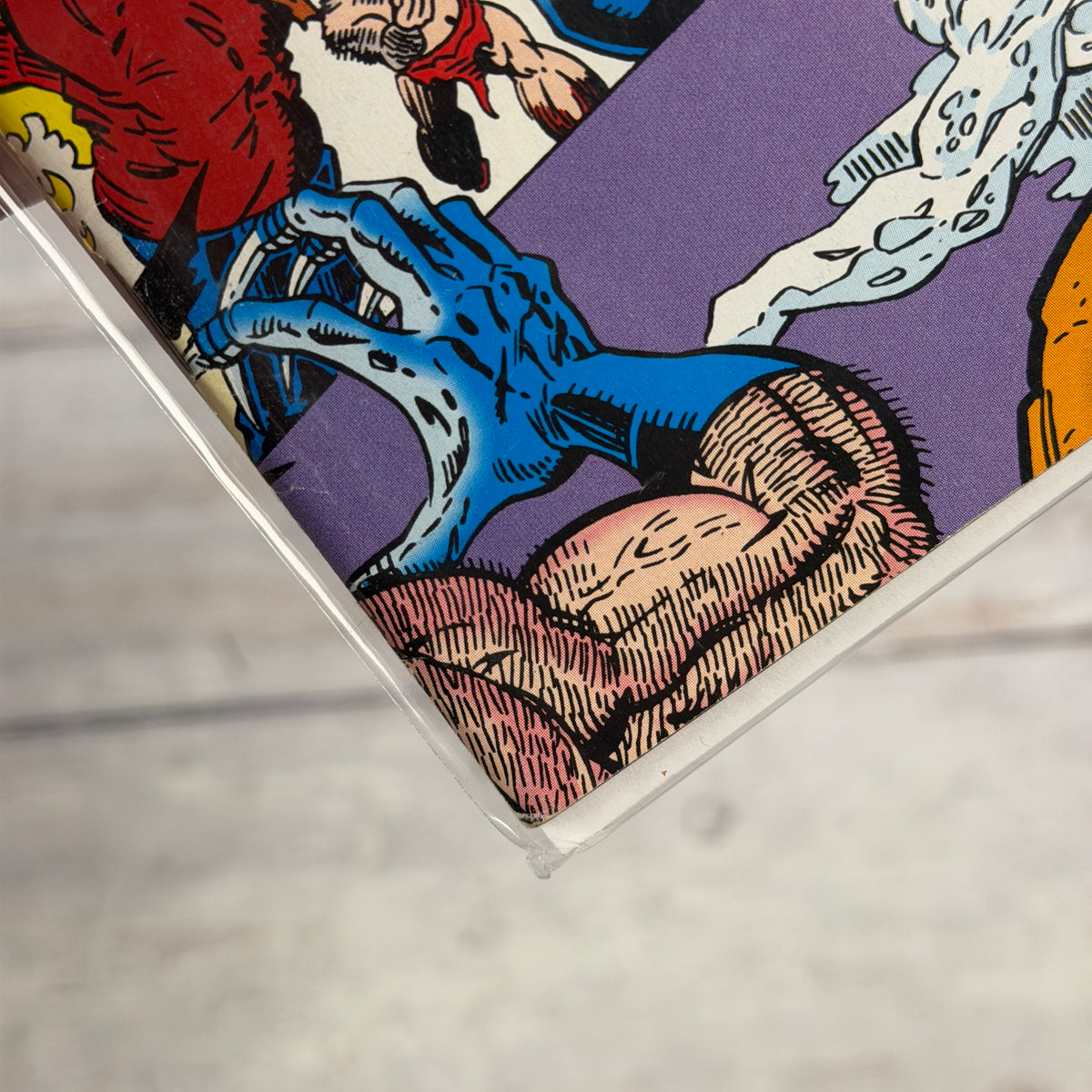 The Infinity War #4 (1992), actual copy cover condition detail 4