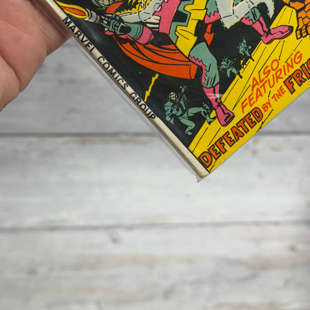 Marvel’s Greatest Comics #30 (1971), 25-Cent Cover, actual copy cover detail 2
