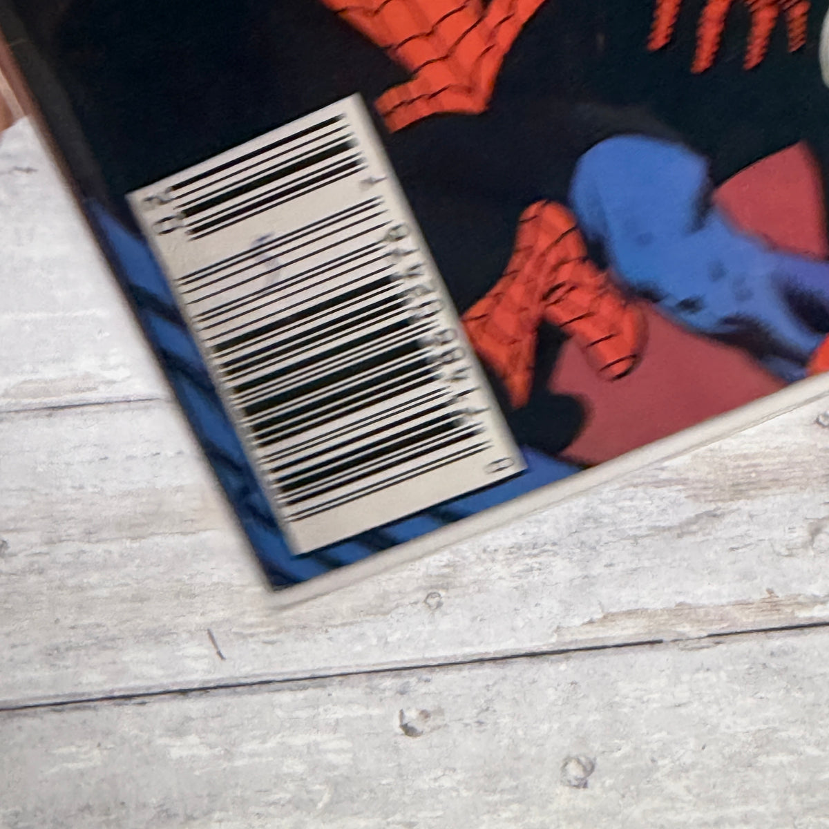 Marvel Tales #220 (1989), Newsstand, actual copy cover detail 1