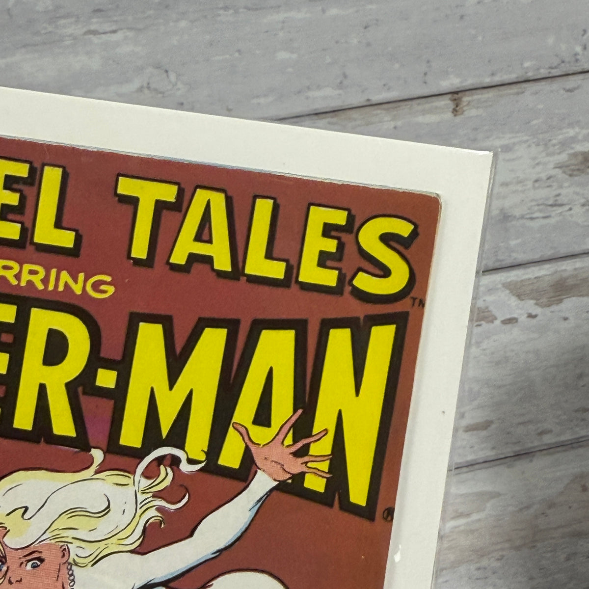 Marvel Tales #220 (1989), Newsstand, actual copy cover detail 3