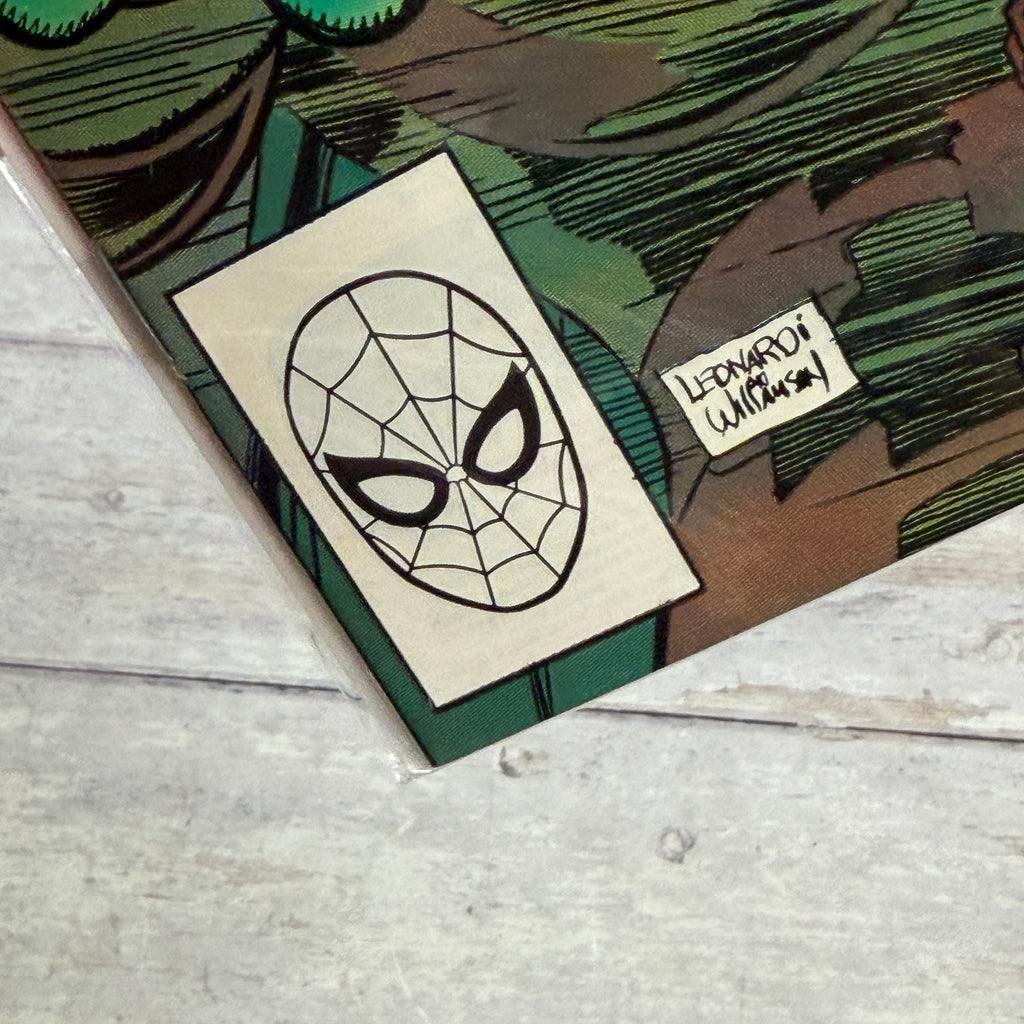 The New Mutants #78 (1989), actual copy cover condition detail 2