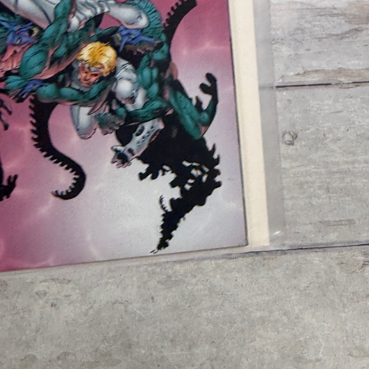 Siege #2 (1997), actual copy cover condition detail 1