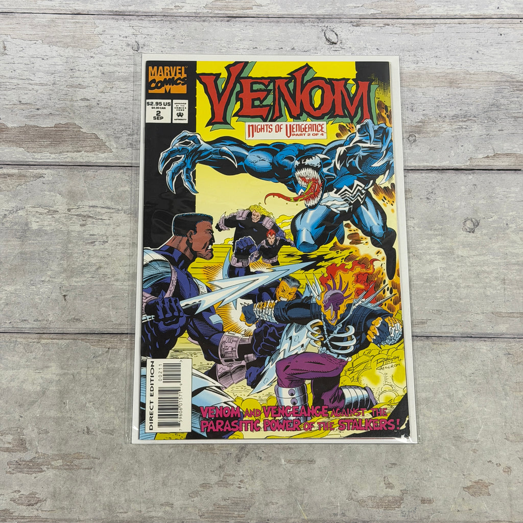 Venom: Nights of Vengeance #2 (1994), actual copy front cover