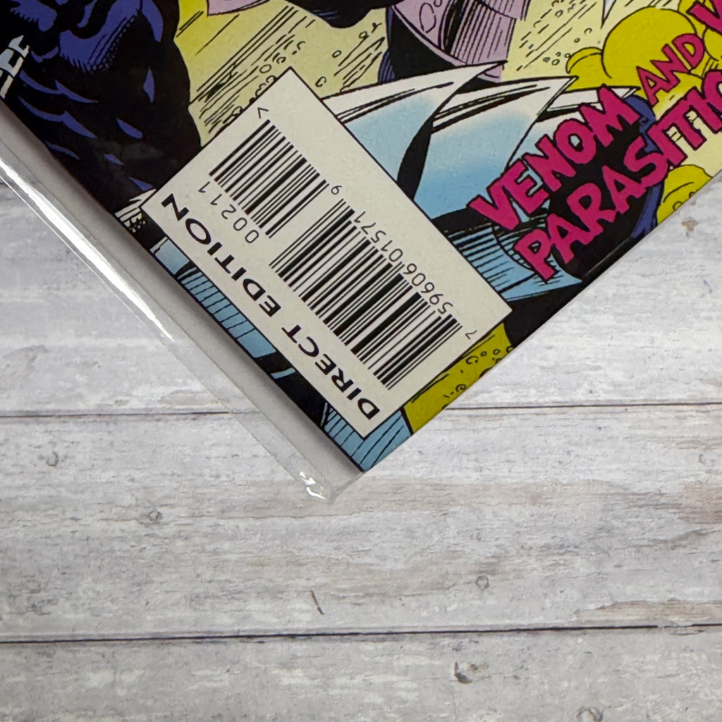 Venom: Nights of Vengeance #2 (1994), actual copy cover condition detail 2
