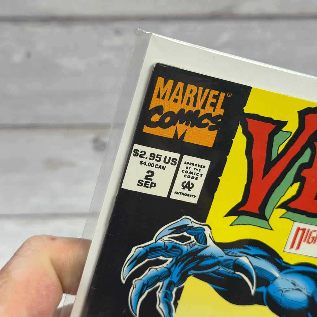 Venom: Nights of Vengeance #2 (1994), actual copy cover condition detail 3