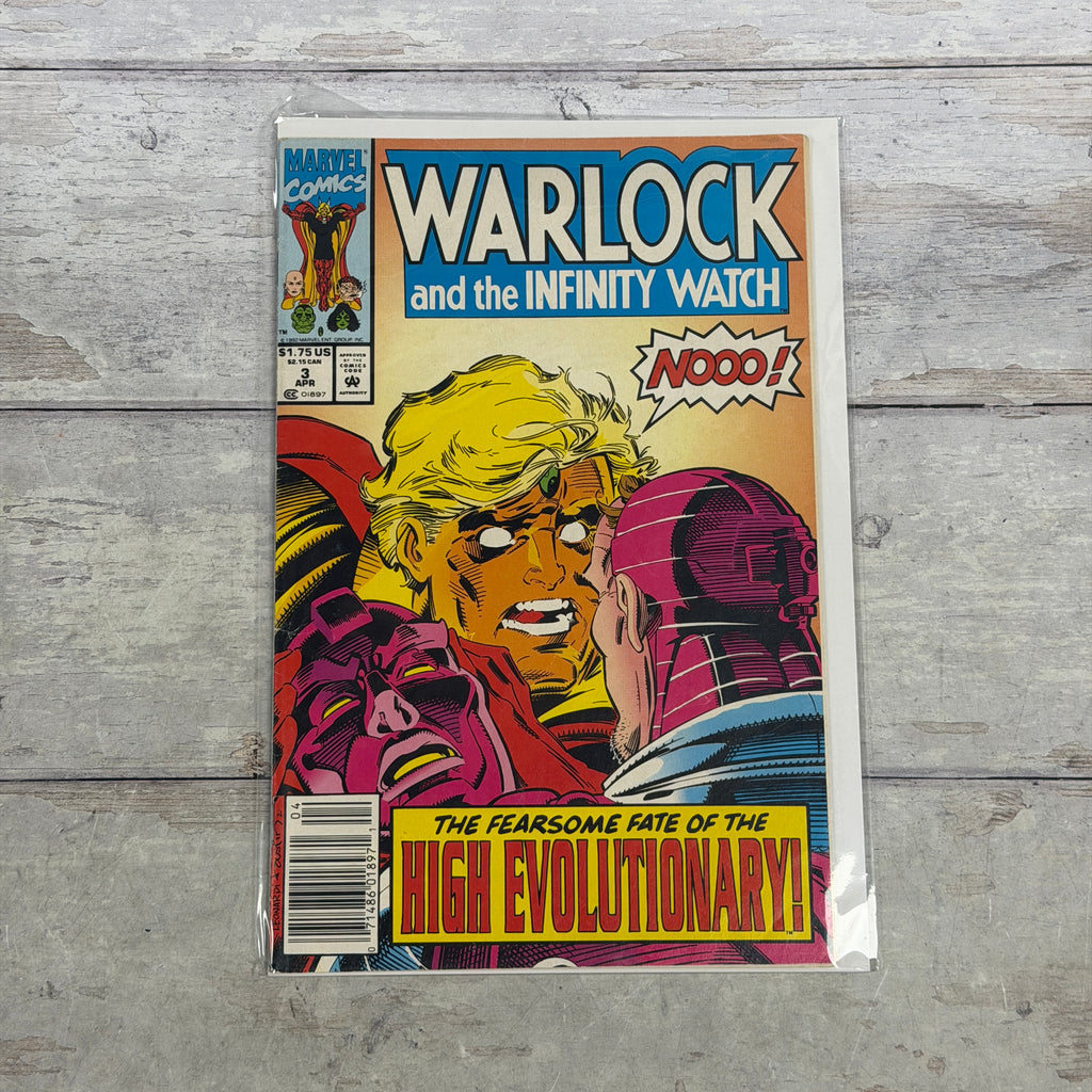 Warlock and the Infinity Watch #3 (1992), actual copy front cover